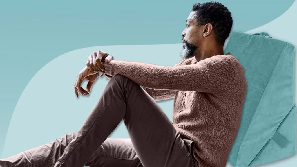 triangle wedge pillow